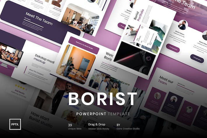 商务品牌形象设计推广PPT模板 - 顶尖PPT