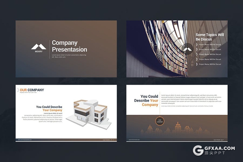 30页公司企业项目介绍工作汇报计划多用途商务keynote模板 - 顶尖PPT