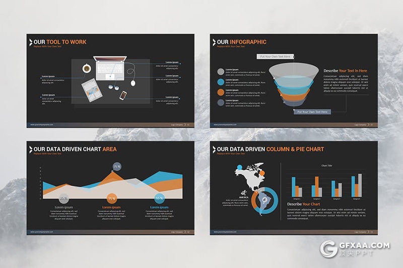 30页公司企业项目介绍工作汇报计划多用途商务keynote模板 - 顶尖PPT