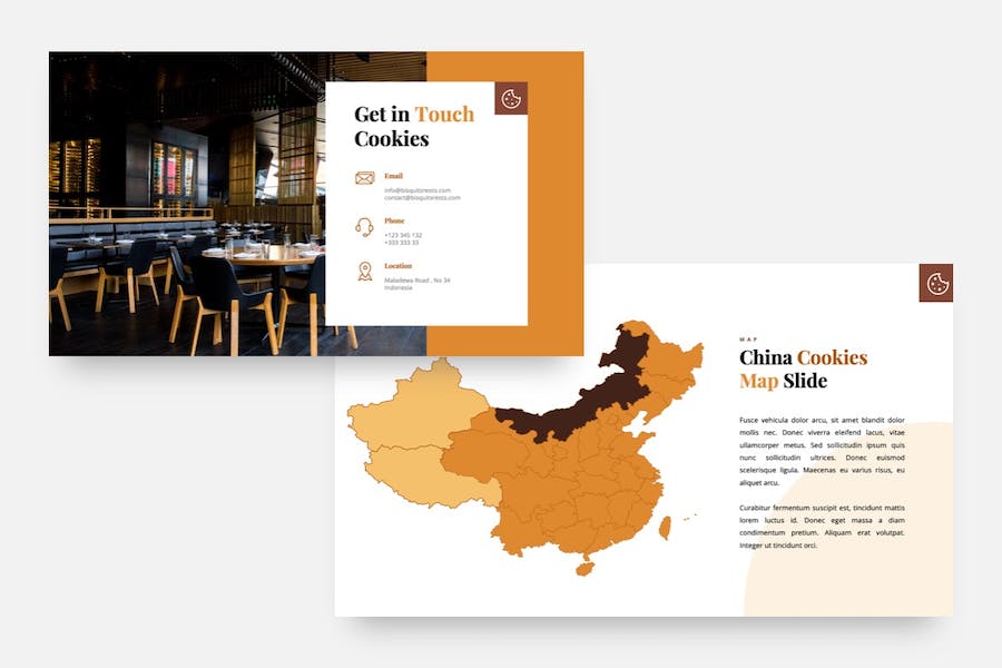 烘焙行业饼干蛋糕饼干食品keynote演讲模板 - 顶尖PPT