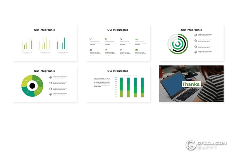 30页商务风格企业团队介绍项目分析工作计划汇报PPT模板5种主题配色 - 顶尖PPT