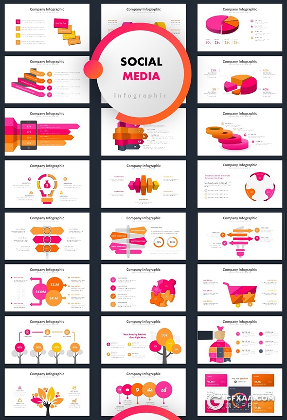 400页国外高端商务PPT模板创意商务信息图形ppt卡通人物数据图标工作汇报企业介绍多用途PPT模板 - 顶尖PPT