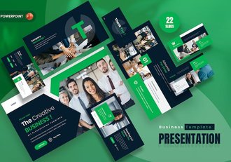 商务风格团队介绍通用PPT模板 - 顶尖PPT