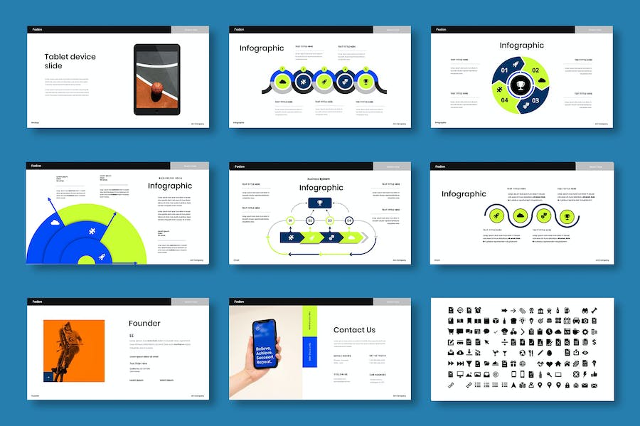 商务工作汇报总结演讲Keynote模板 - 顶尖PPT
