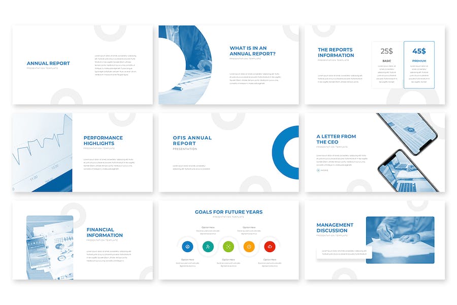 企业金融机构年度总结国外PPT模板 - 顶尖PPT