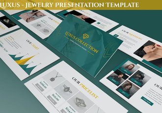 珠宝产品展示销售推介Keynote模板 - 顶尖PPT