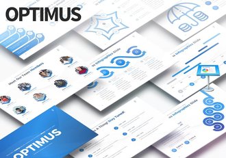 国外商务年终工作汇报数据分析创意信息图形图表keynote模板 - 顶尖PPT