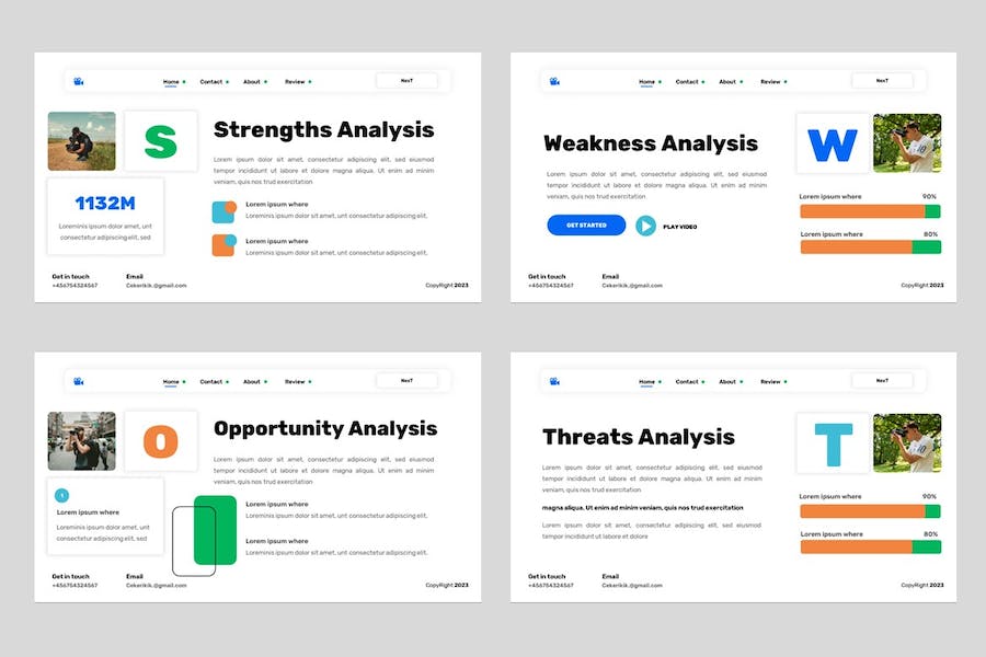 摄影作品讲述展示个人品牌宣传推介方案Keynote模板 - 顶尖PPT