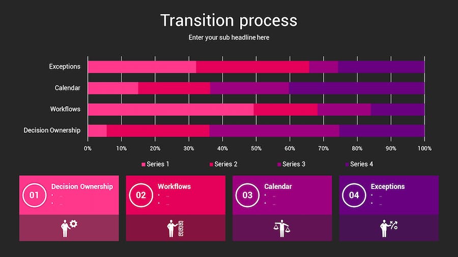 流程转换图形方案规划Keynote模板 - 顶尖PPT