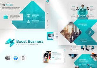 商业发展成长策略方案Keynote模板 - 顶尖PPT