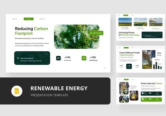 可再生能源项目PPT介绍模板 - 顶尖PPT
