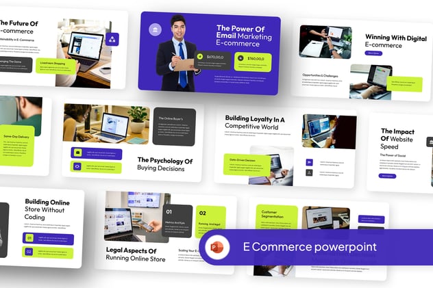 电子商务营销推广方案PPT模板 - 顶尖PPT