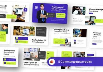 电子商务营销推广方案PPT模板 - 顶尖PPT