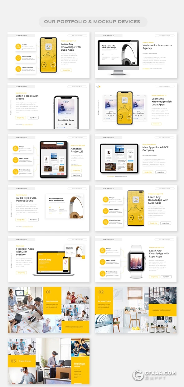 104页VR技术数字应用专业业务演示PPT模板国外高端商务PPT模板 - 顶尖PPT