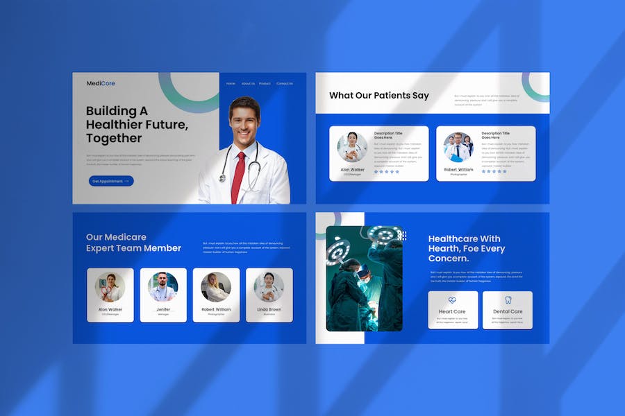 医疗健康咨询服务方案展示PPT模板 - 顶尖PPT