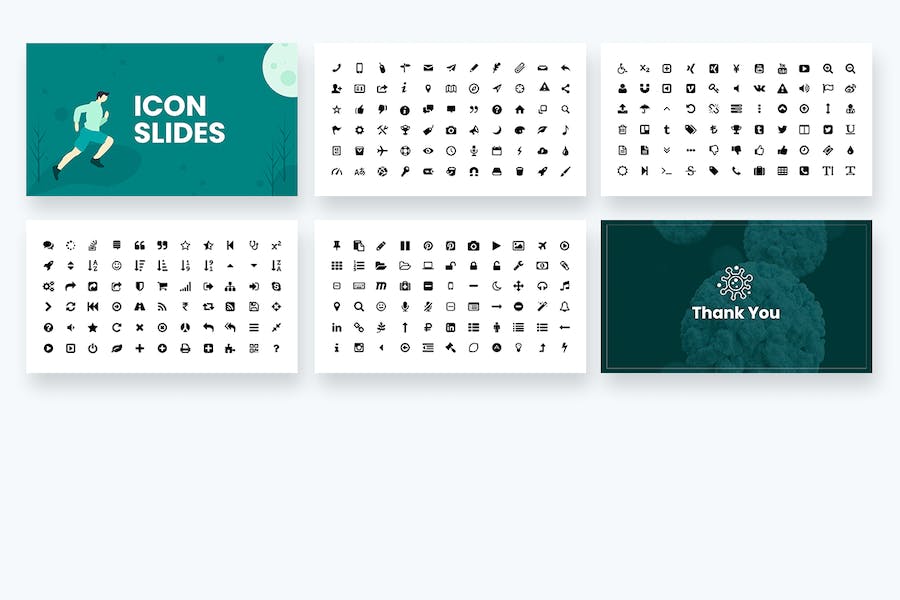 疾病病毒知识科普宣传展示Keynote模板 - 顶尖PPT