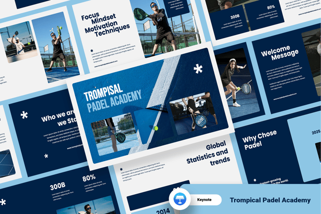 培训课程教育学院推广宣传Keynote模板 - 顶尖PPT