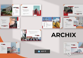 30页扁平化简约商业地产项目介绍展示keynote模板 - 顶尖PPT