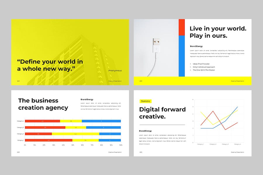 国外商务创意演示Keynote模板 - 顶尖PPT