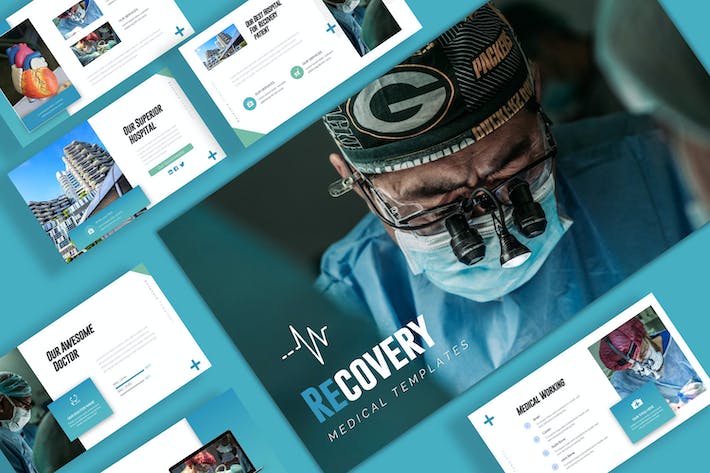 医疗护理讲述展示Keynote模板 - 顶尖PPT