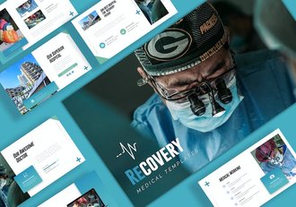 医疗护理讲述展示Keynote模板 - 顶尖PPT