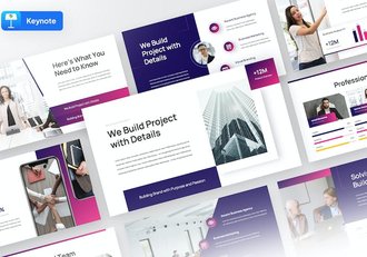 融资融商创业路演Keynote模板 - 顶尖PPT