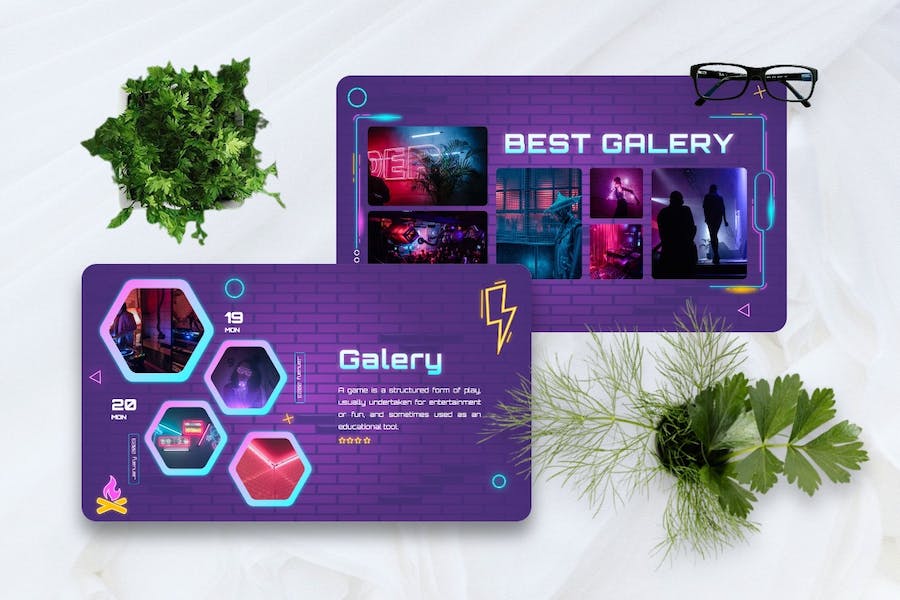 科技创新亮色技术展示方案PPT模板 - 顶尖PPT