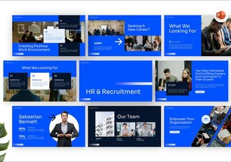 人力资源与招聘PPT模板 - 顶尖PPT