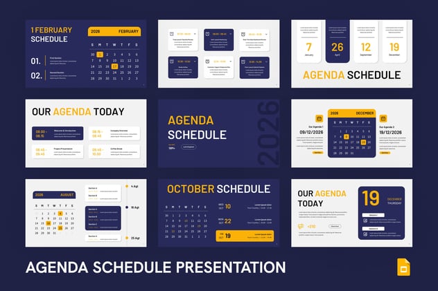 高级商务会议议程安排PPT模板 - 顶尖PPT