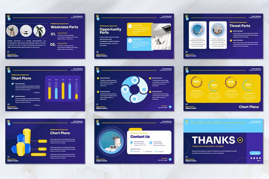 企业商务多用途PPT模板 - 顶尖PPT