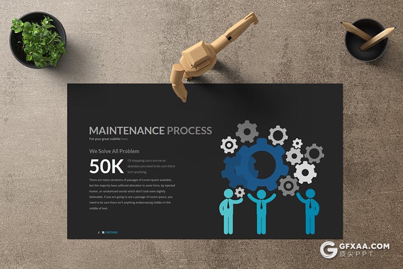 60页扁平化商务工作汇报总结多用途keynote模板 - 顶尖PPT