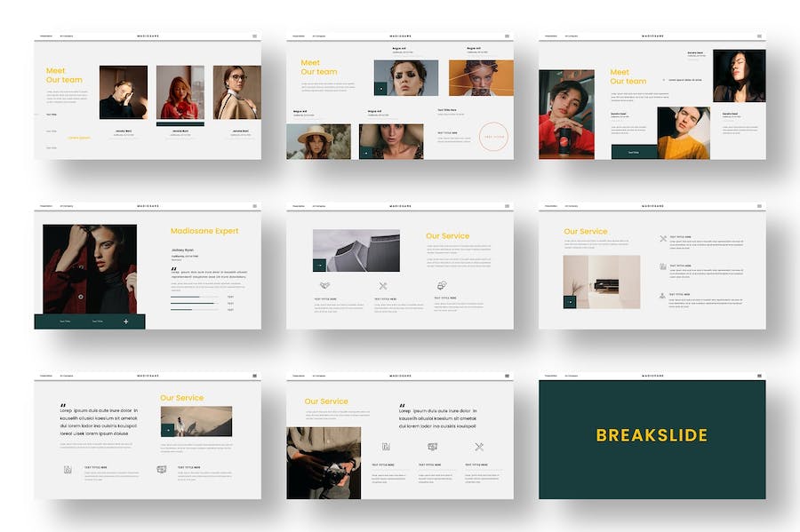 高端商务风格展示PPT模板 - 顶尖PPT