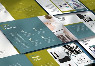 33页电子商务数据分析keynote模板 - 顶尖PPT