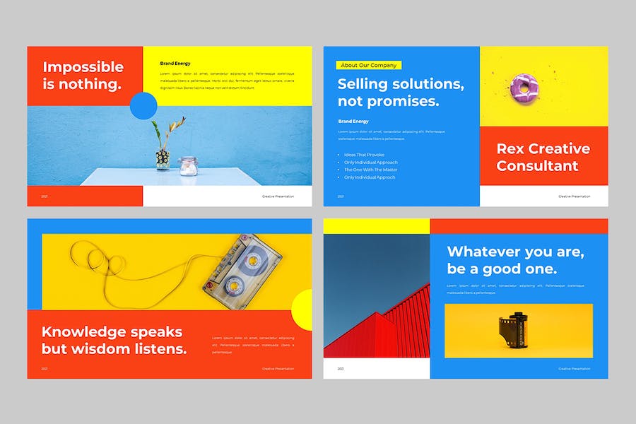 国外商务创意演示Keynote模板 - 顶尖PPT