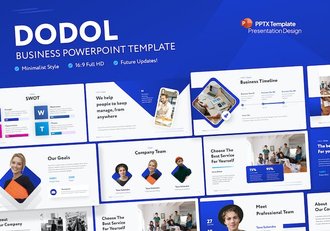 商务演讲展示方案PPT模板 - 顶尖PPT