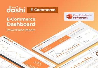 电子商务数据报表统计分析PPT模板 - 顶尖PPT