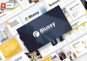 欧式风格商业计划书业务介绍PPT模板 - 顶尖PPT