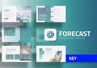 教育课程趋势预测规划Keynote模板 - 顶尖PPT