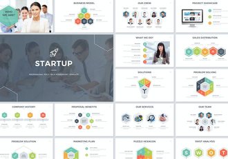 商业融资创业项目路演商业计划PPT模板 - 顶尖PPT