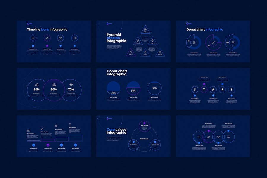 网络科技数字加密技术行业keynote模板 - 顶尖PPT