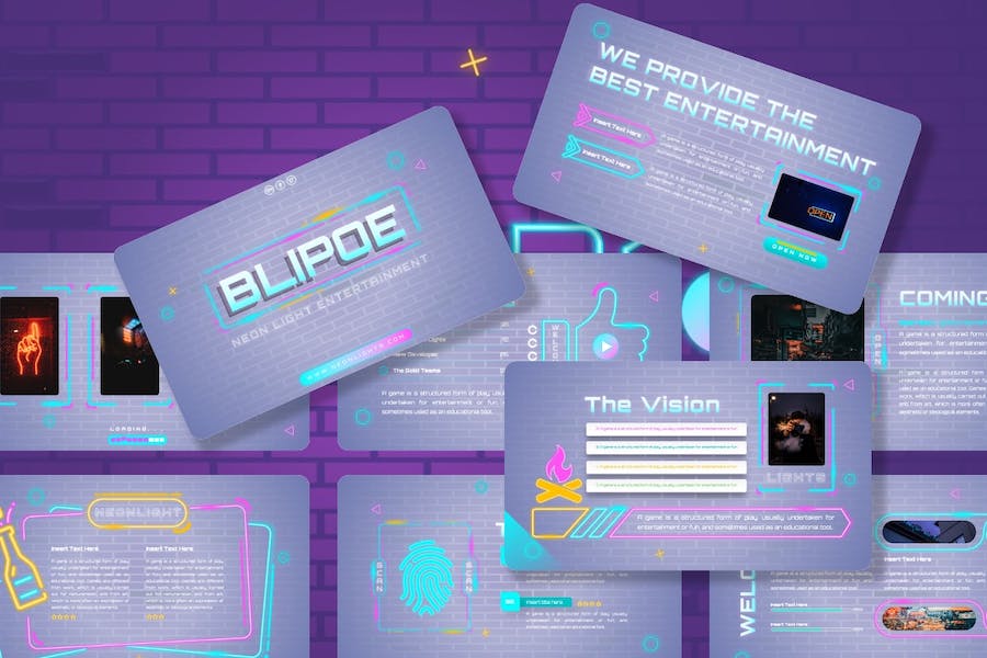 科技创新亮色技术展示方案PPT模板 - 顶尖PPT