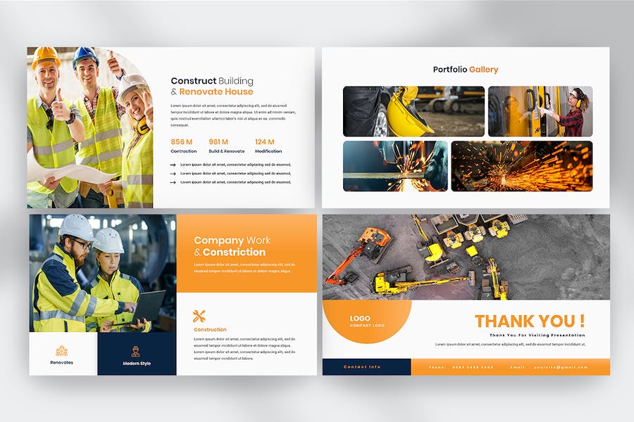 现代建筑PPT模板 - 顶尖PPT