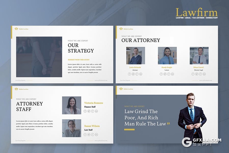 60页国外极简商务多用途PPT模板8种主题配色 - 顶尖PPT