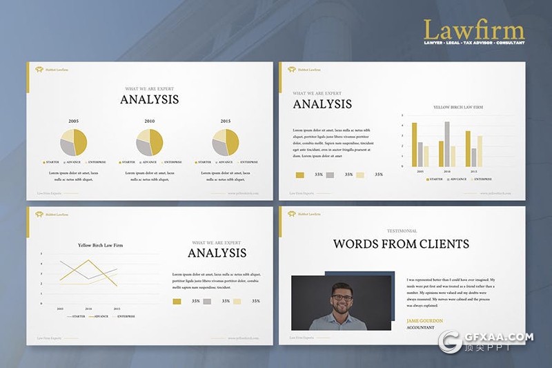 60页国外极简商务多用途PPT模板8种主题配色 - 顶尖PPT
