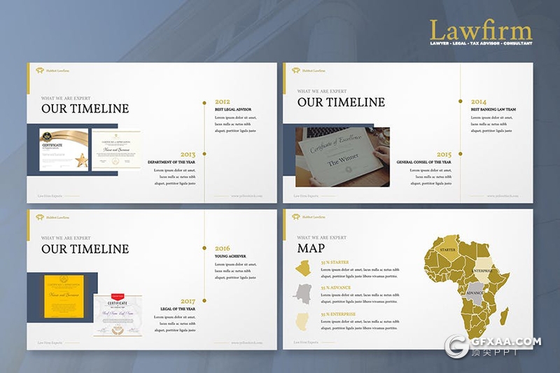 60页国外极简商务多用途PPT模板8种主题配色 - 顶尖PPT
