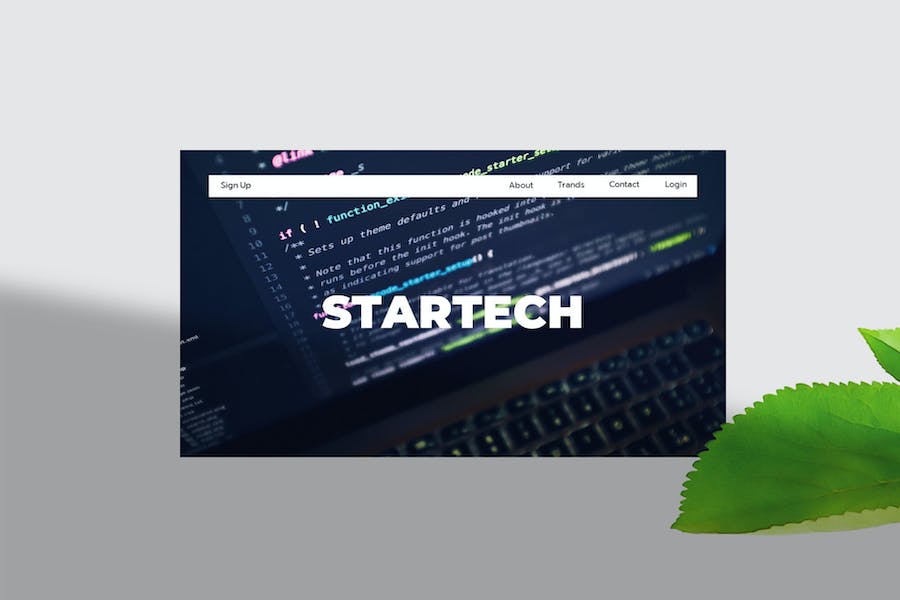 未来科技感企业主题演示PPT模板 - 顶尖PPT