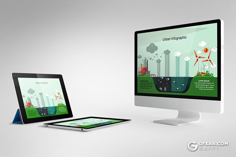 64页生态环境保护绿化节能环保大自然宣传介绍PPT插画模板 - 顶尖PPT