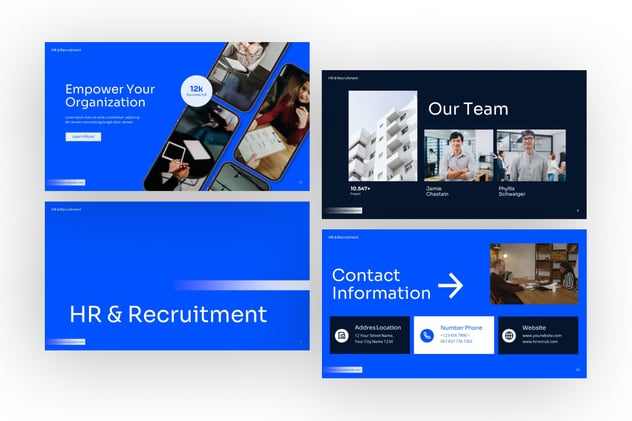 人力资源与招聘PPT模板 - 顶尖PPT