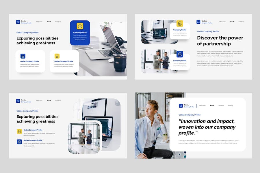 公司简介讲述展示方案推介Keynote模板 - 顶尖PPT