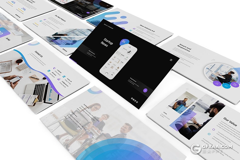 34页企业公司介绍业务介绍投资项目展示PPT模板 - 顶尖PPT